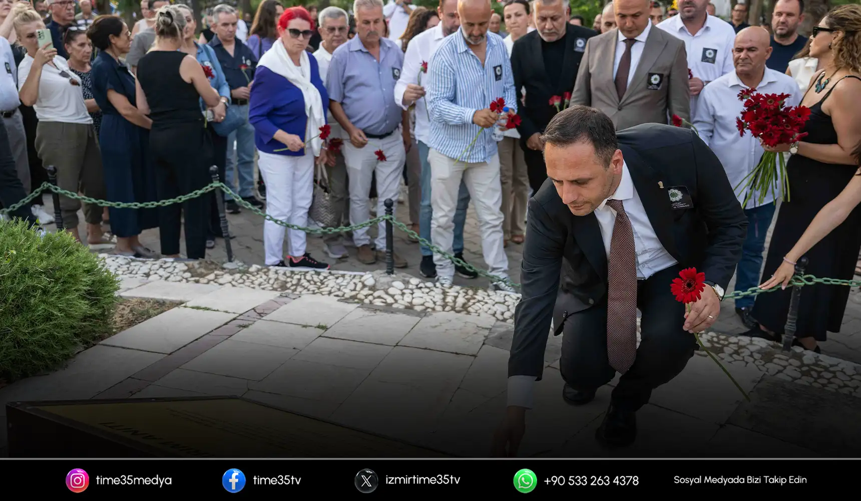 Bornova'da Srebrenica Soykırımı'nın 31. yılı anıldı
