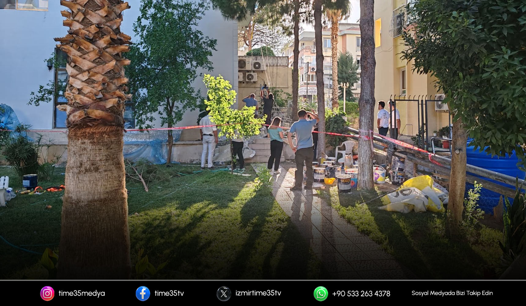 Balçova'da iskele çöktü, 3 kardeş işçi yaralandı