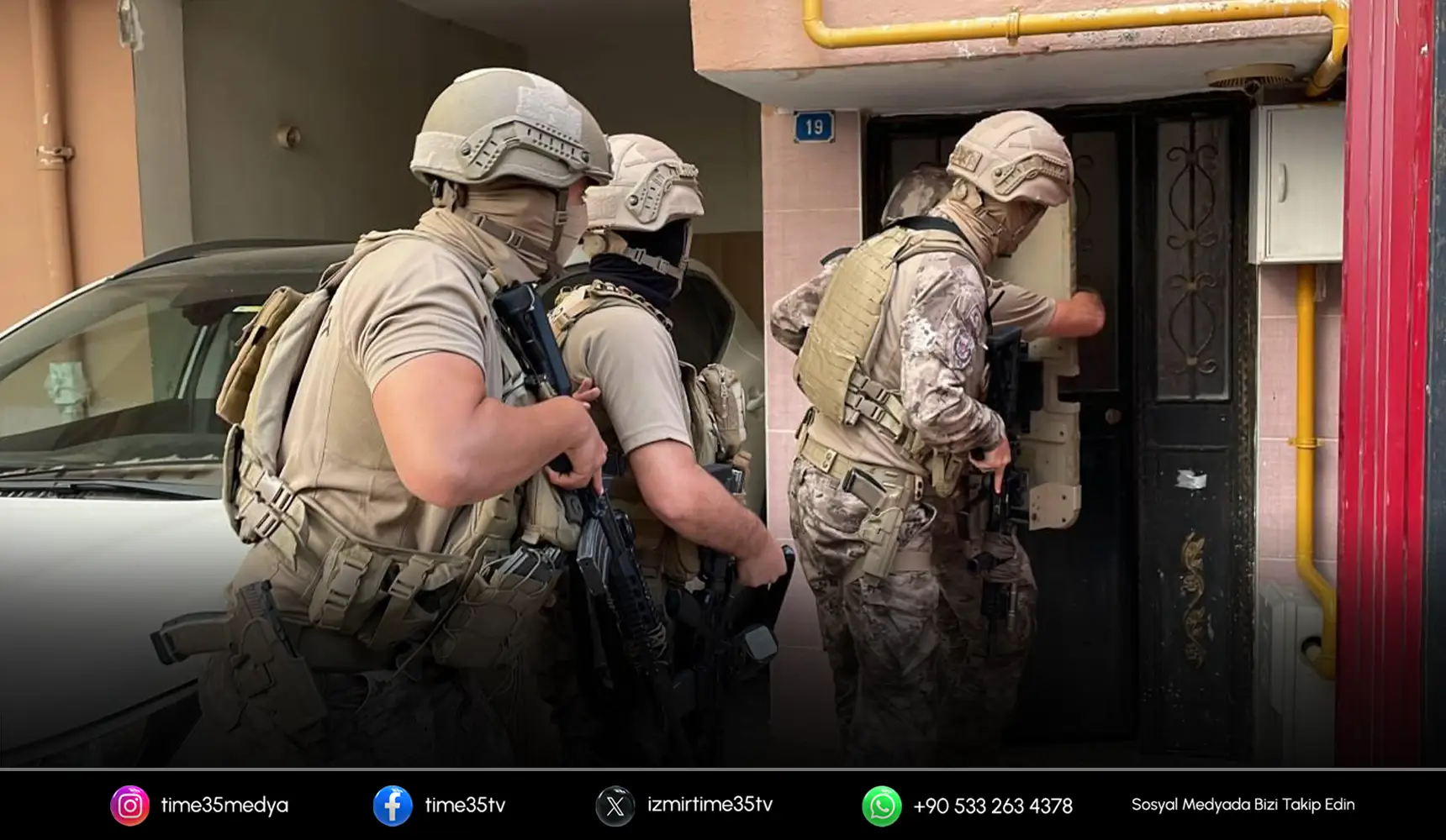 İzmir'de sabah operasyonu! FETÖ'ye geniş çaplı baskın