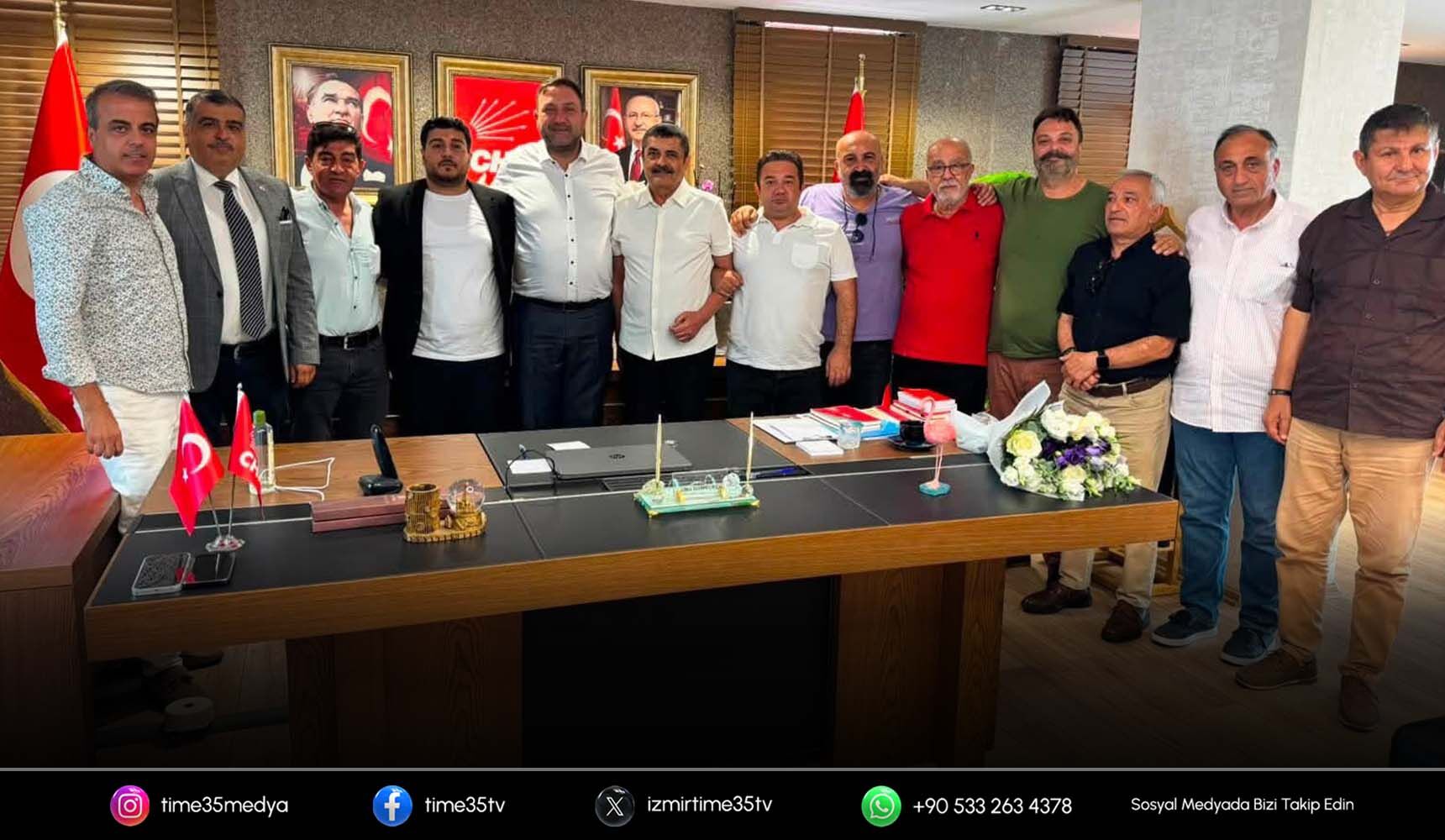 Konaklı CHP'li meclis üyelerinden Gümrükçü'ye ziyaret