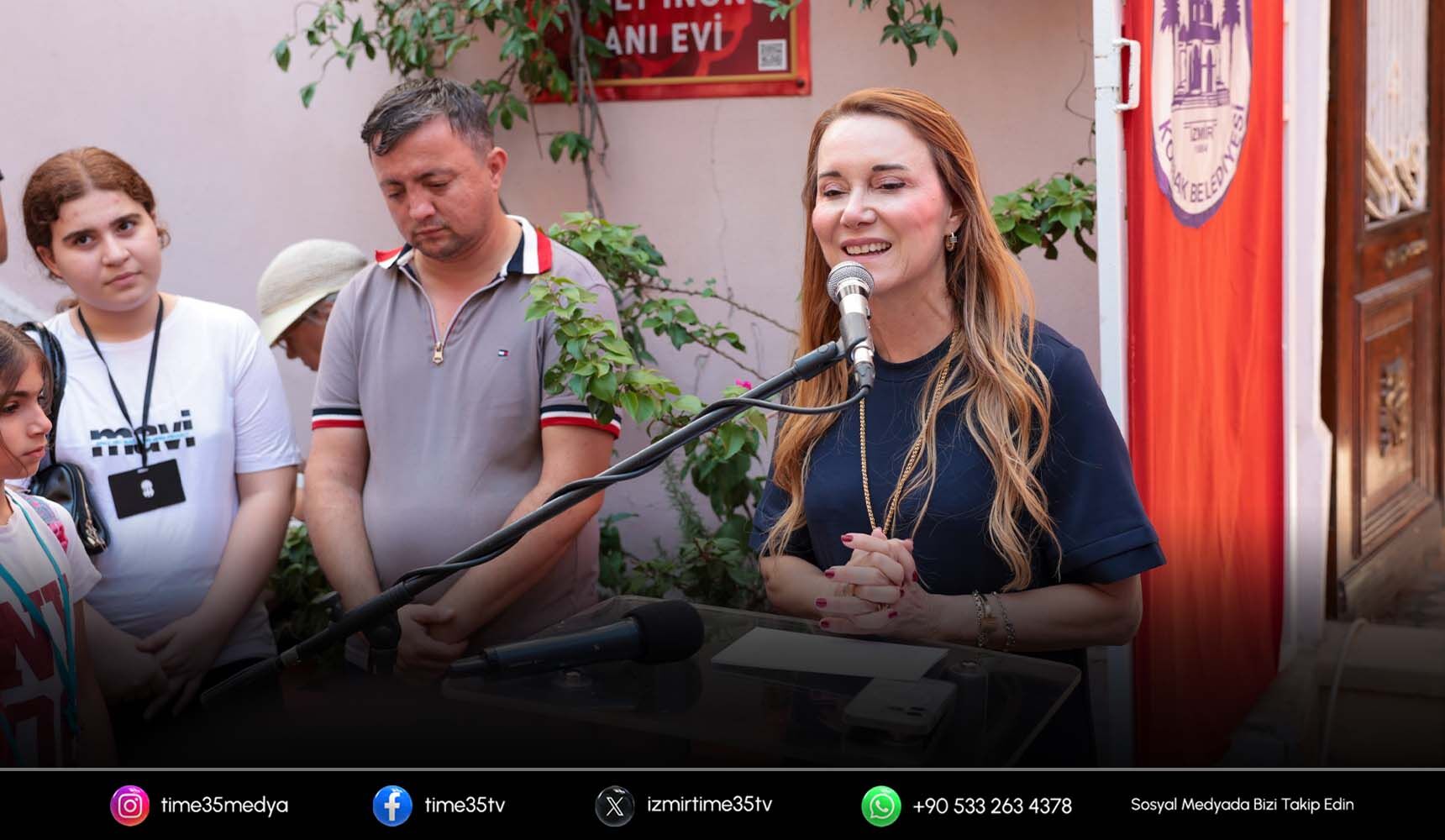 Lozan'ın 103. yılı Konak'ta törenle kutlandı