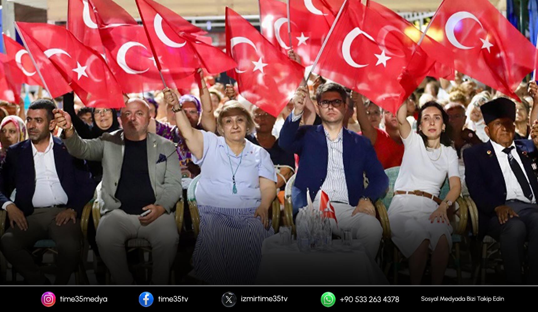 30 Ağustos Zafer Bayramı Menderes’te coşkuyla kutlandı