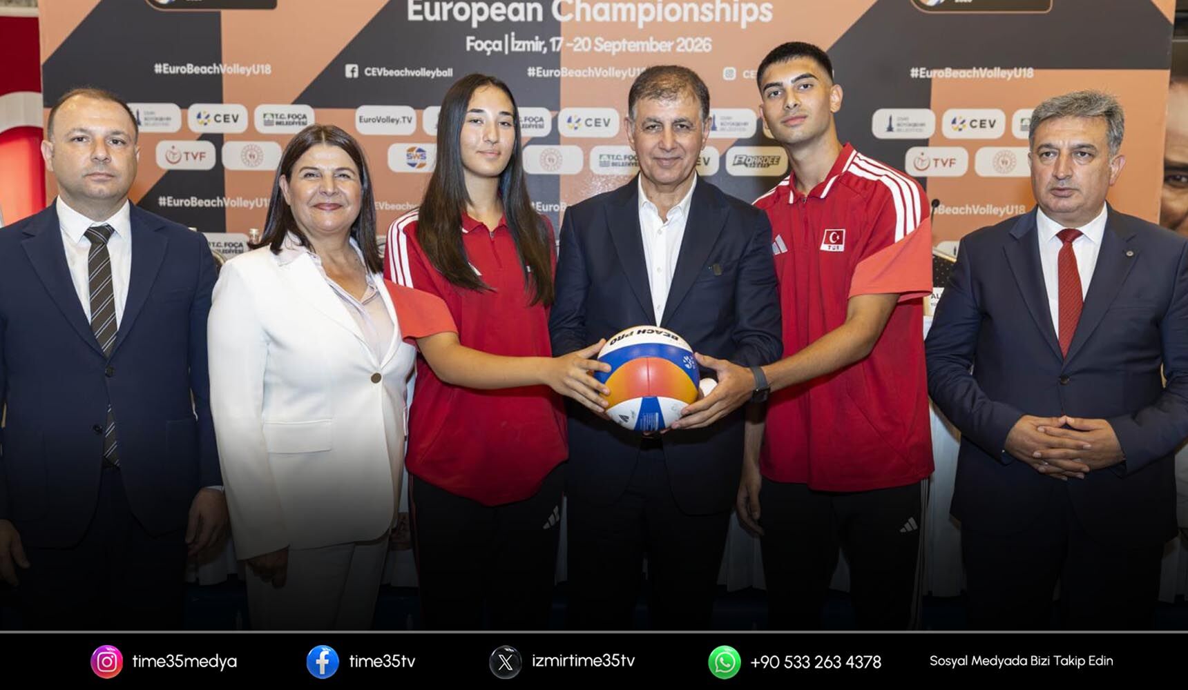 Avrupa’nın genç voleybol yıldızları Foça’da buluşacak