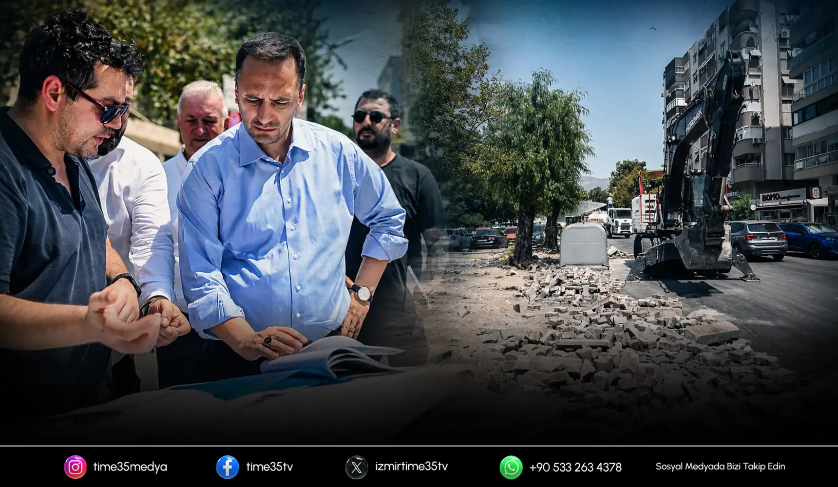 Bornova’nın merkezinde büyük estetik dönüşüm