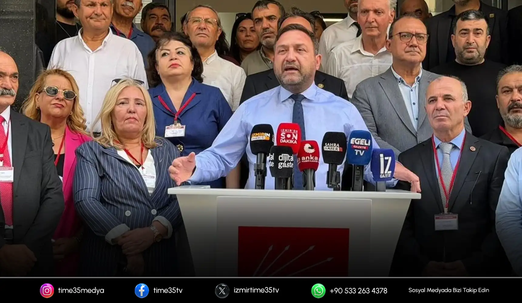 125 STK’dan CHP İzmir İl Başkanlığı’na destek ziyareti
