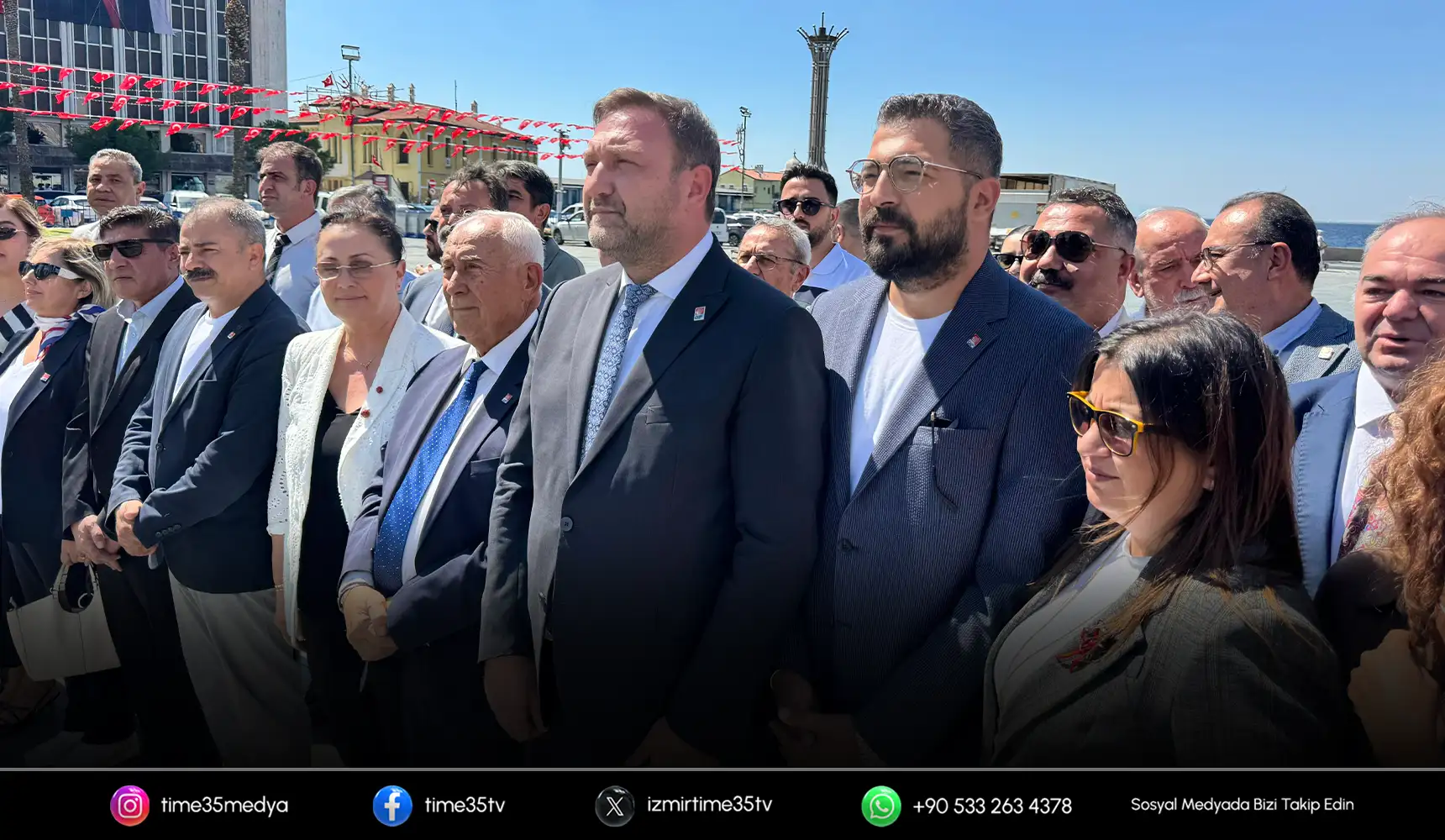 CHP İzmir büyük zaferin 104. yılı için Atasının huzurunda!
