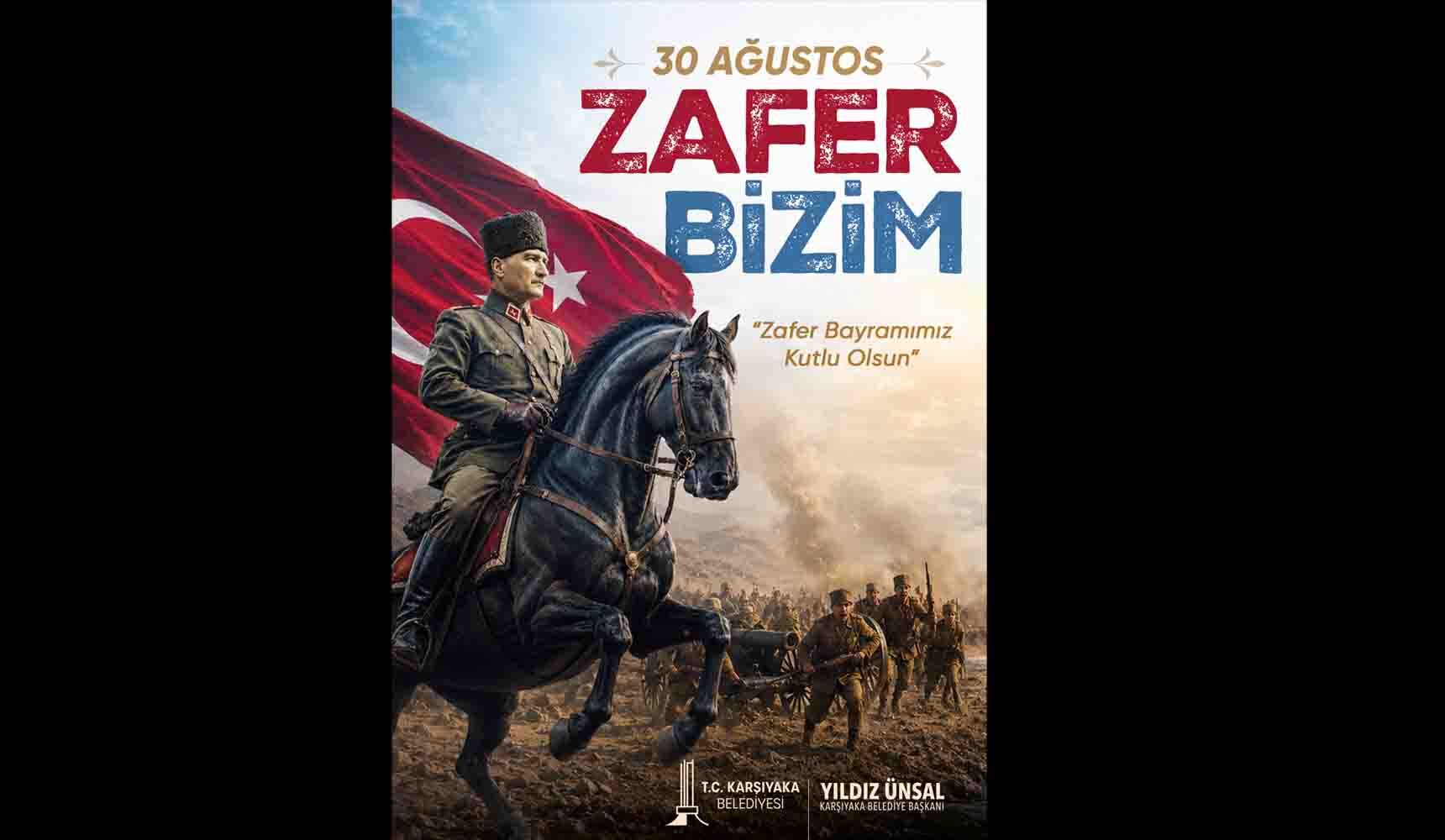 Karşıyaka Belediyesi 30 Ağustos Zafer Bayramı Kutlaması