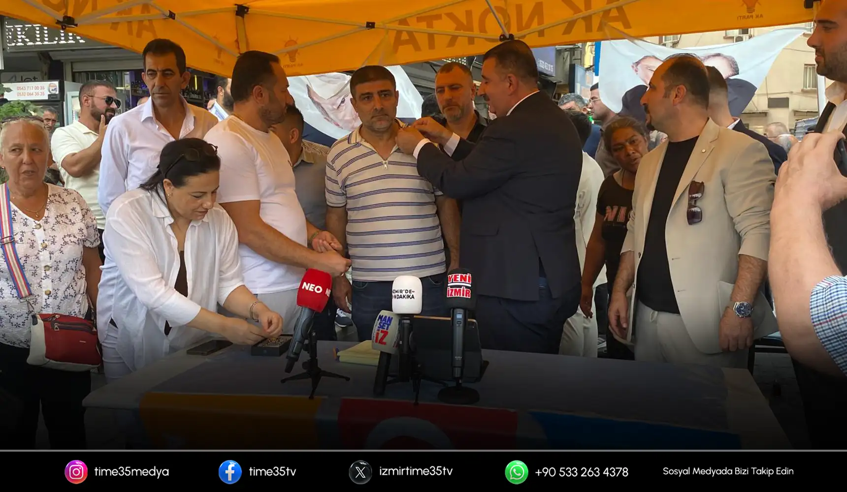 CHP ve farklı partilerden 500 kişi AK Parti'ye geçti