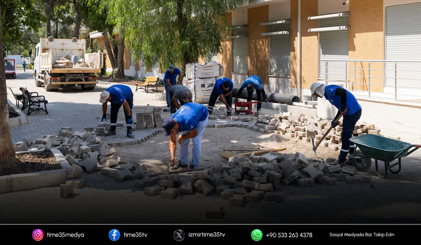 İzmir Fuarı öncesi Kültürpark'ta hummalı hazırlık