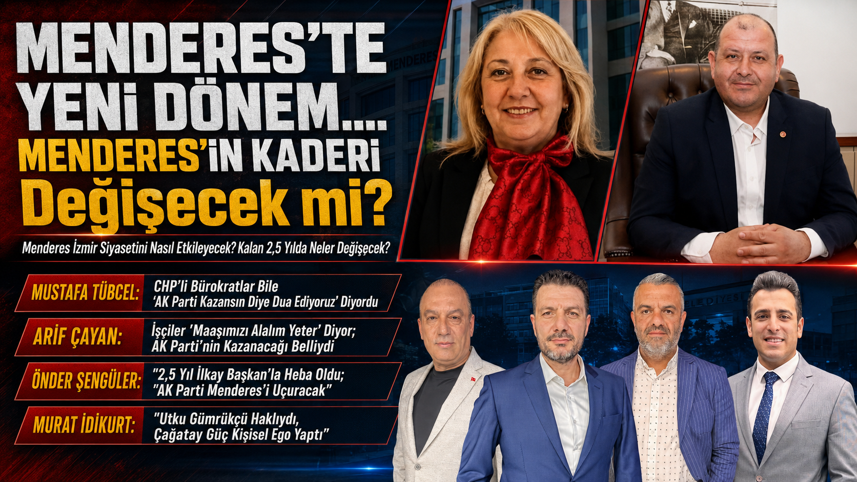 Menderes’te Yeni̇ Dönem: Kaderi̇ Değişecek mi?