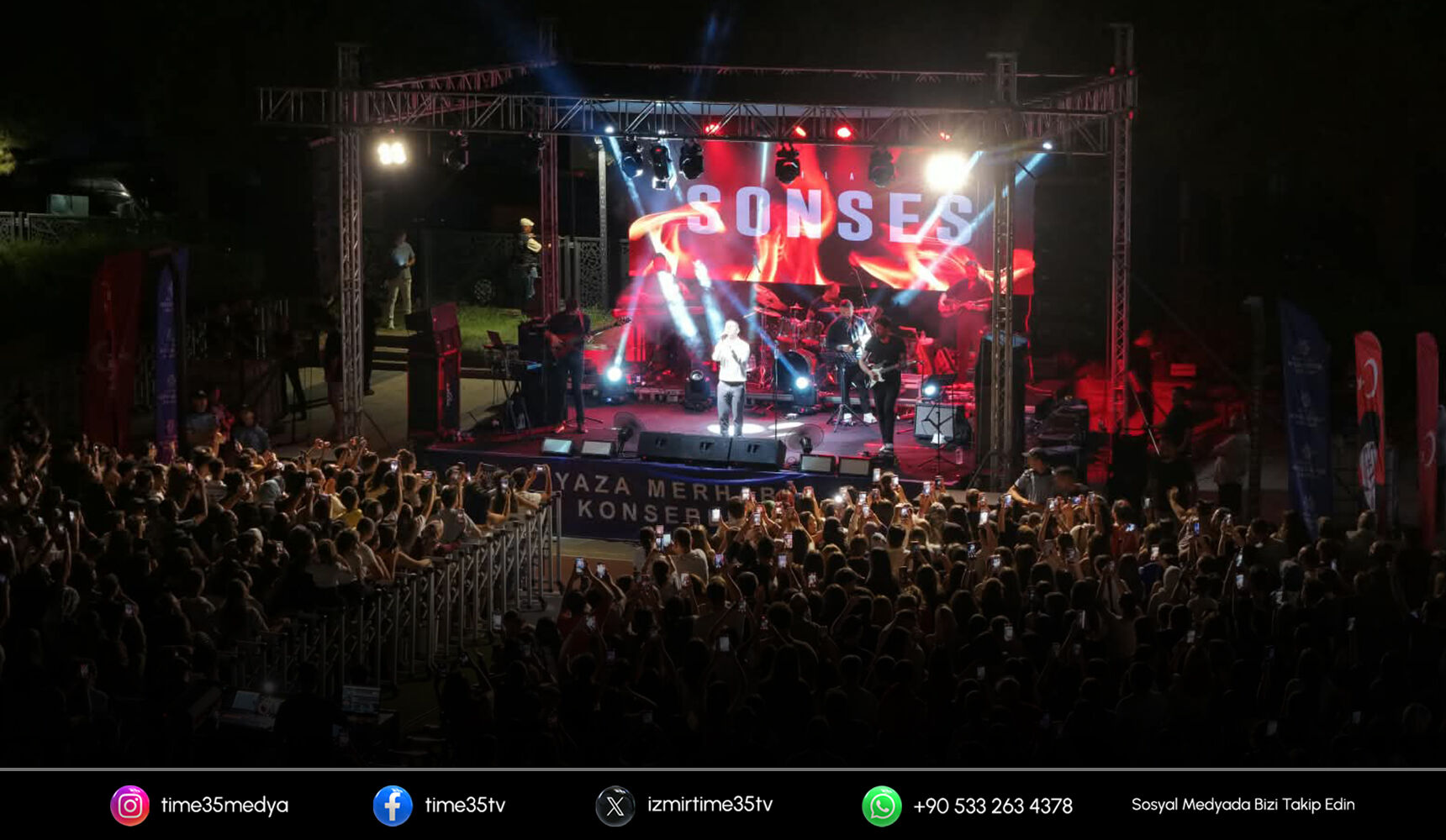Aydın’da yaz konserleri Bilal Sonses ile devam etti