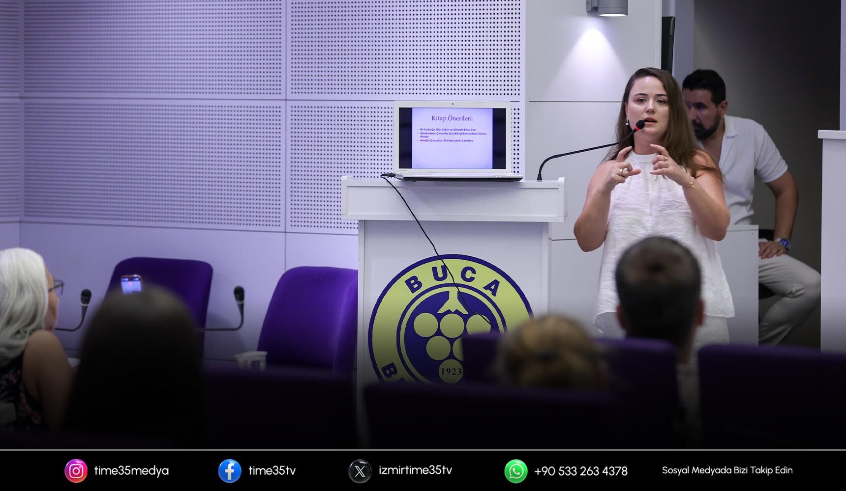 Buca’da çocuklar için akran zorbalığı semineri düzenlendi