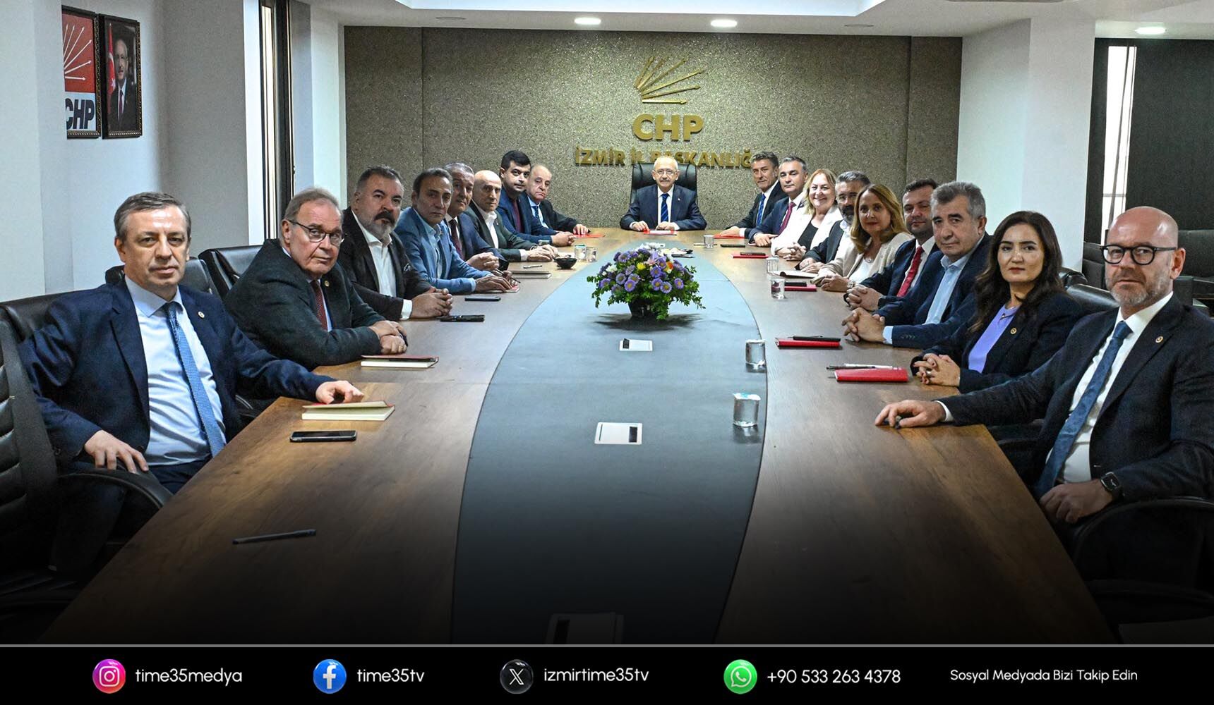 Kılıçdaroğlu İzmir’de parti yönetimini bir araya getirdi