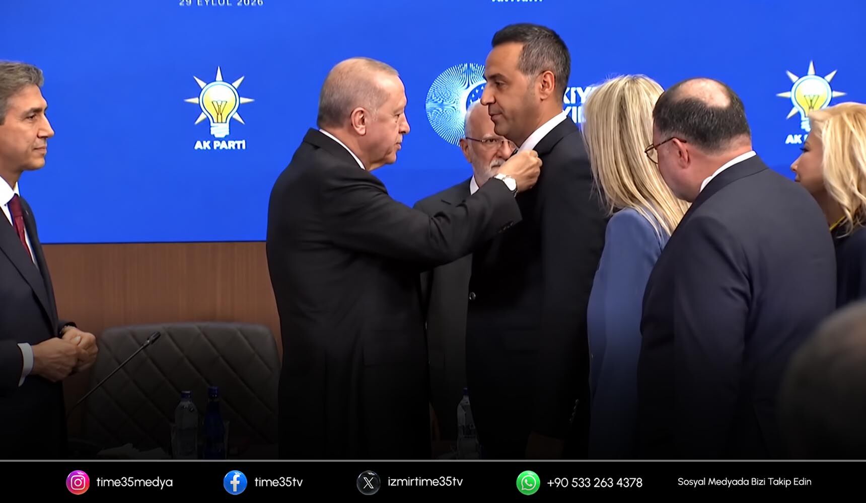 Onur Emrah Yıldız resmen AK Parti’ye katıldı