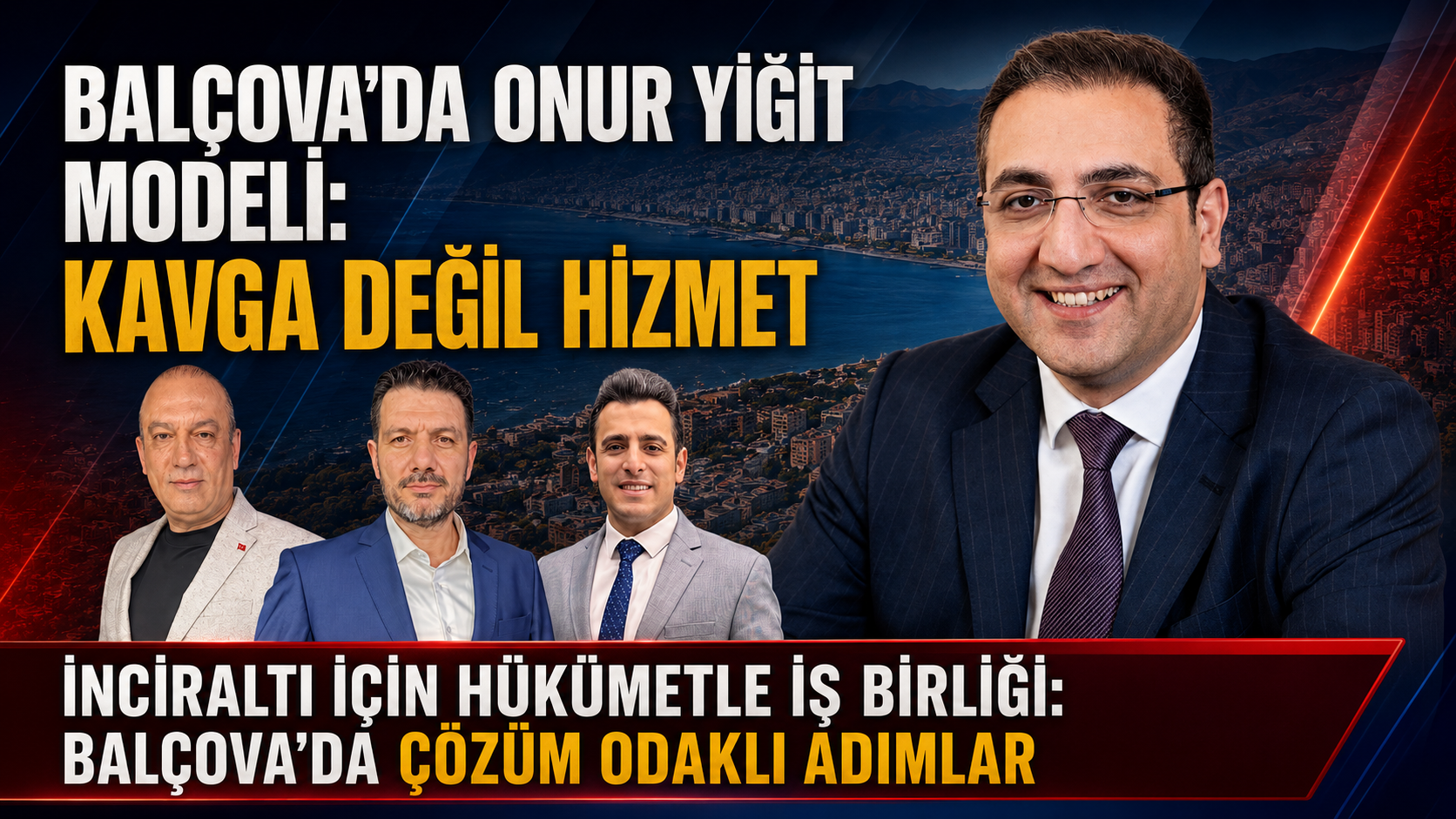 Balçova’da Onur Yiğit modeli: Kavga değil hizmet