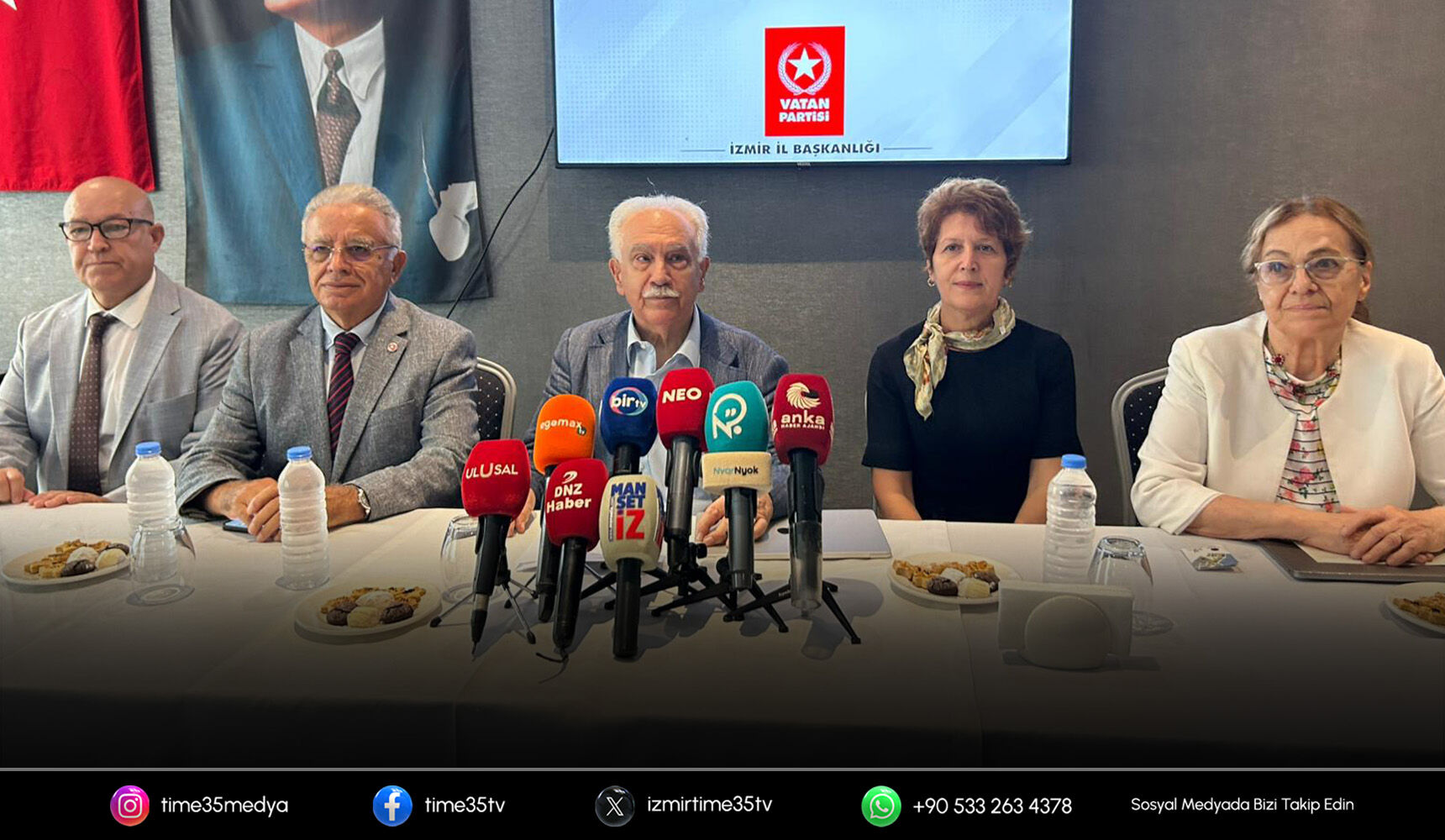 Perinçek’ten İzmir’de “Ortaçağ” ve “Gladyo” mesajı