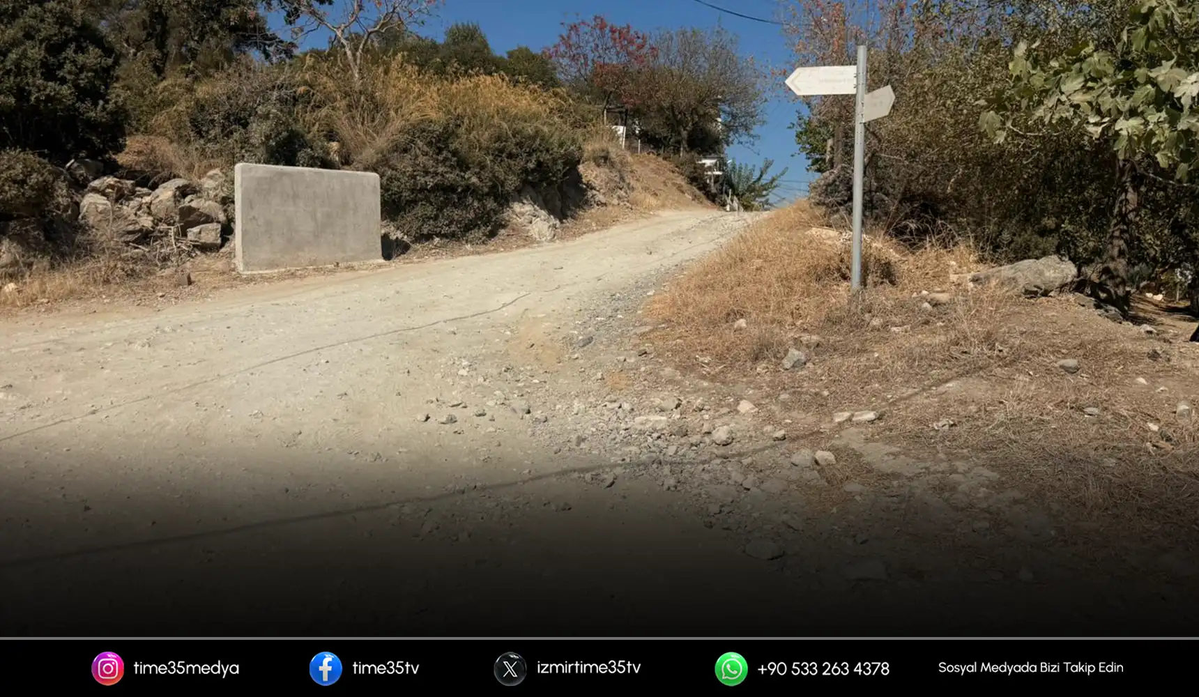 Sığacık’ın göbeğinde yol çilesi: Vatandaşlar çözüm bekliyor