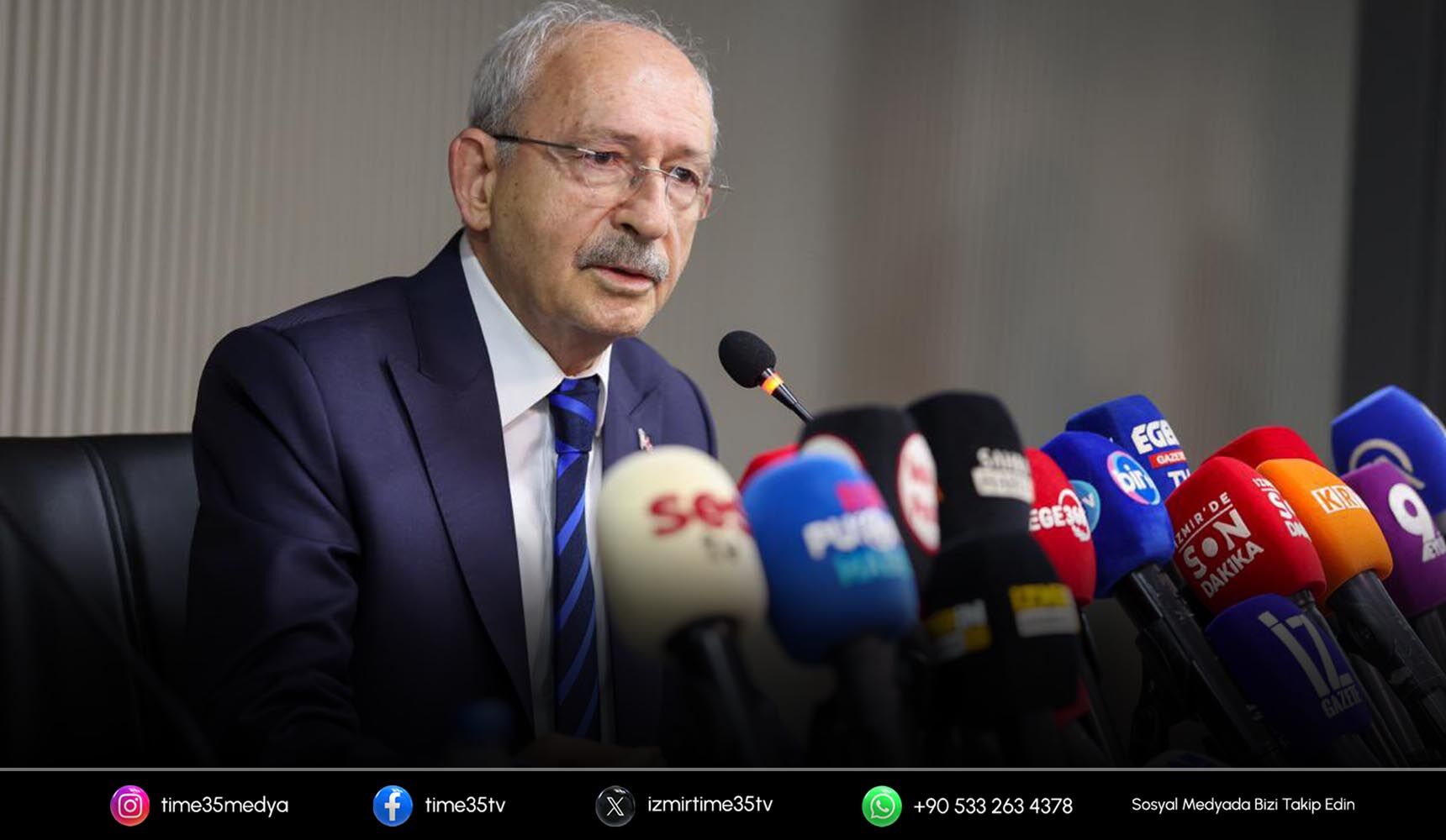 Kılıçdaroğlu’nun İzmir programında başkan tablosu dikkat çekti