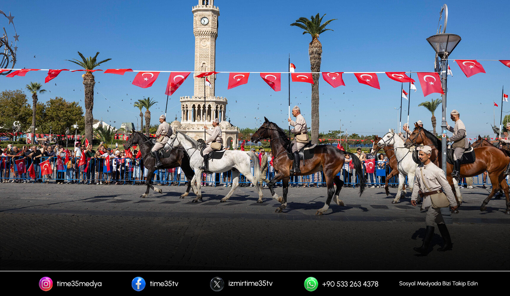 9 Eylül coşkusu Süvari Birlikleri’nin töreniyle sürdü