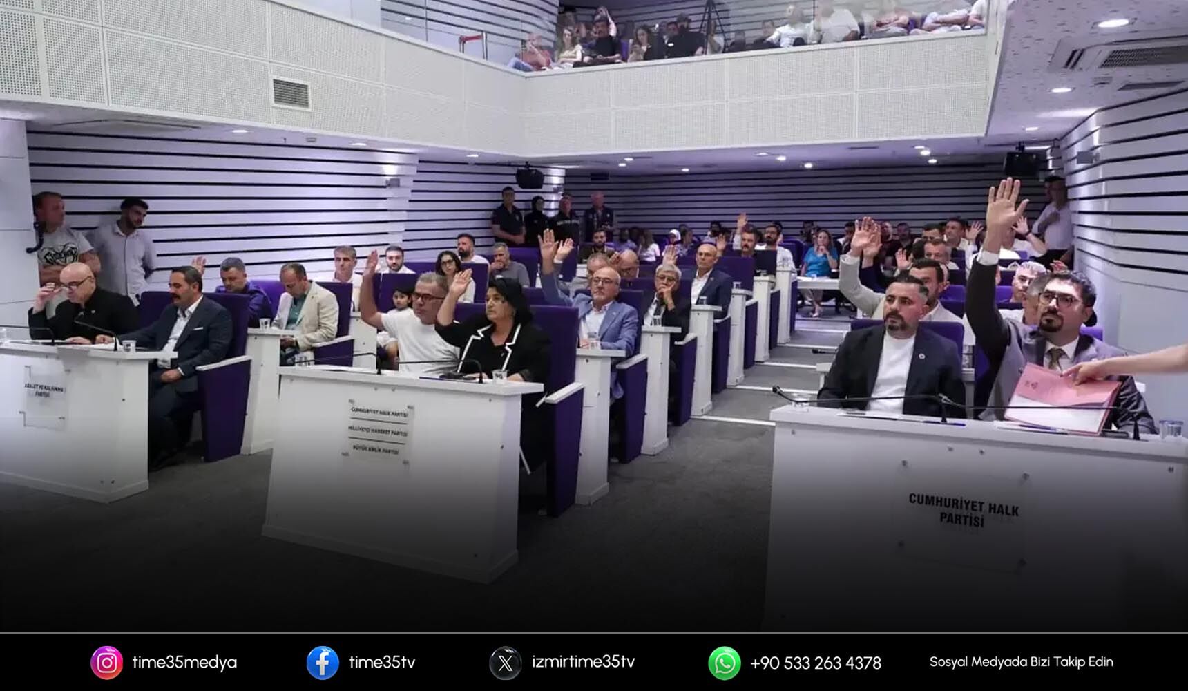 Üzüm Kent’te yönetim krizi meclis gündemine taşındı