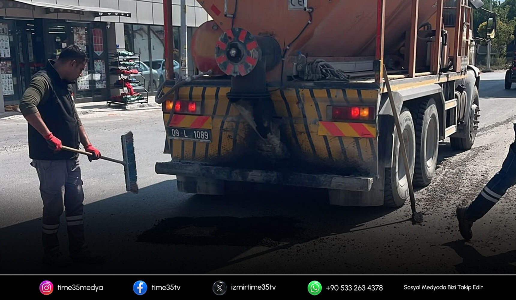 Kuşadası’nda yol çalışmaları 56 noktada devam etti